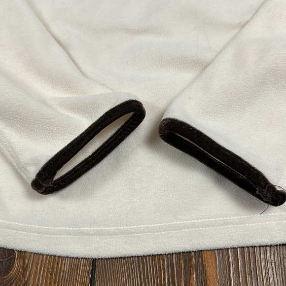 prAna Twisty Fleece Velvet Shawl Collar Pullover Base Layer Sweater - Picture 3 of 8